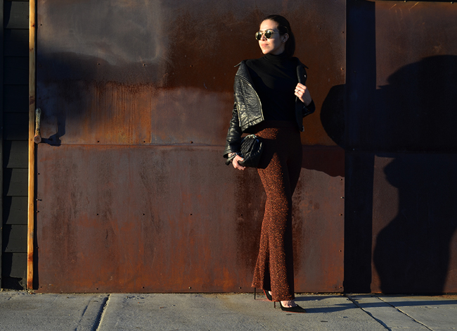 KarlaVargas-BlackJacket-SanDiego-SanDiegoBlogger-StatementPants