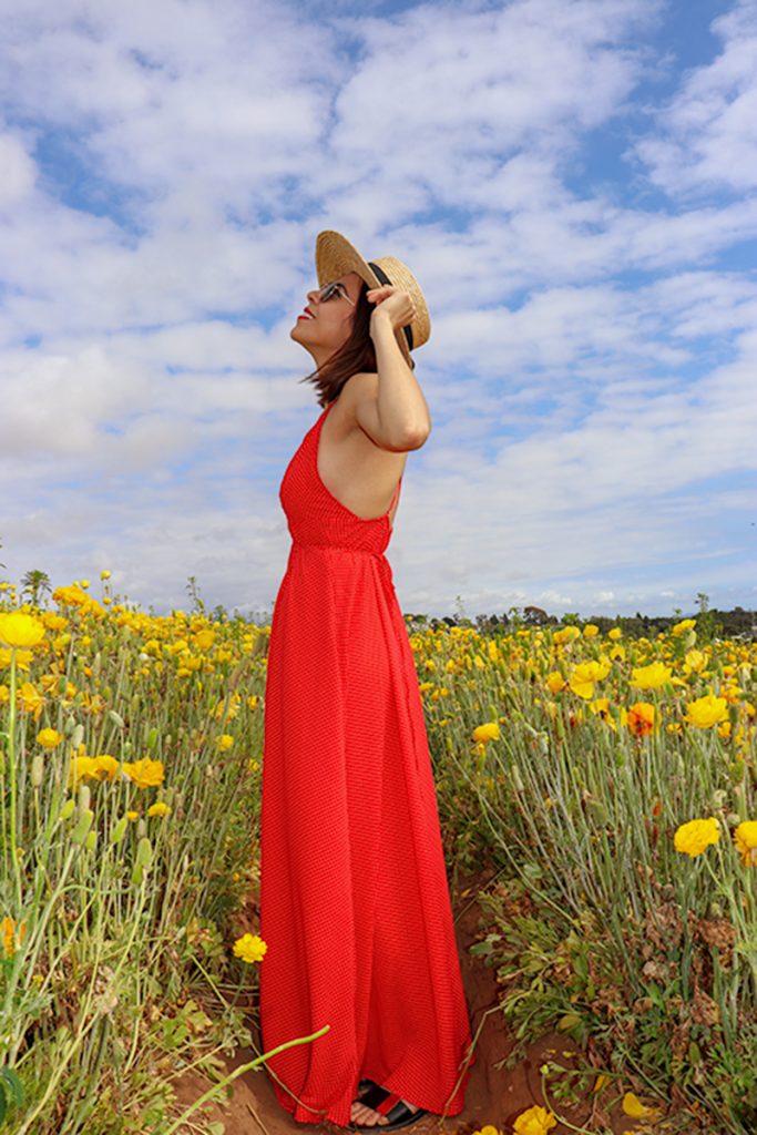 KarlaVargas-SanDiego-FlowerFields-RedDress-SummerDress-SummerStyle-PolkaDot-PolkaDotDress-PolkaDress-RedDress-Flowers-SanDiegoFlowerFields