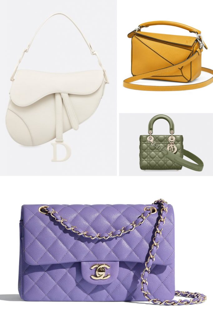 Investment bags, dhior, Chanel, Loewe