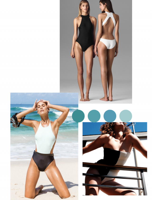 black and white sustainable swimwear brands